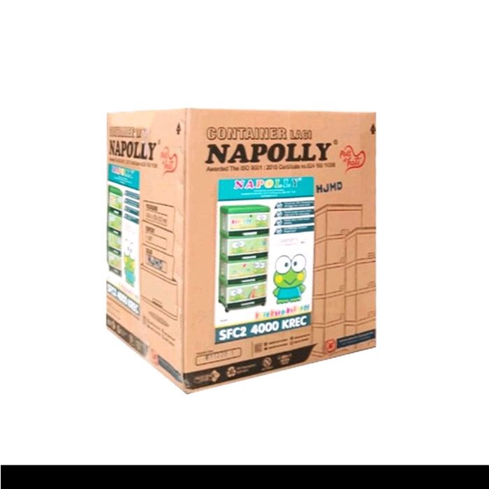 READY STOK Napolly Laci Serbaguna Lemari plastik SFC2 5000 Kropi