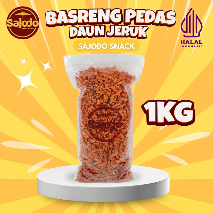 

Basreng Sajodo 1Kg Camilan Chili Food Snack Pedas