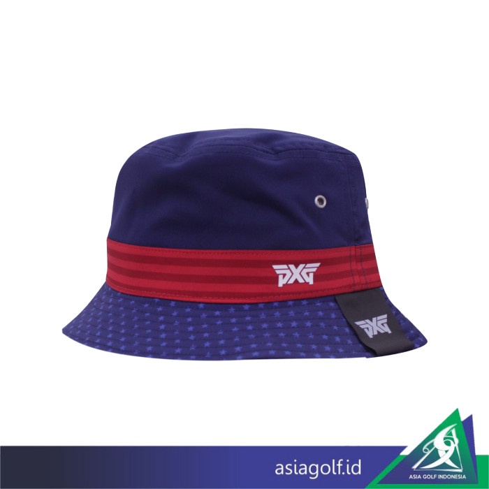TERLARIS Bucket Hat Golf Pxg Stars & Stripes H Golf Topi Golf