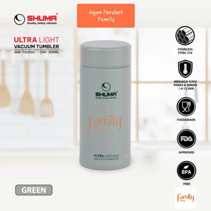 Shuma Termos Vacuum Mini Tumbler 200Ml Stainless Steel