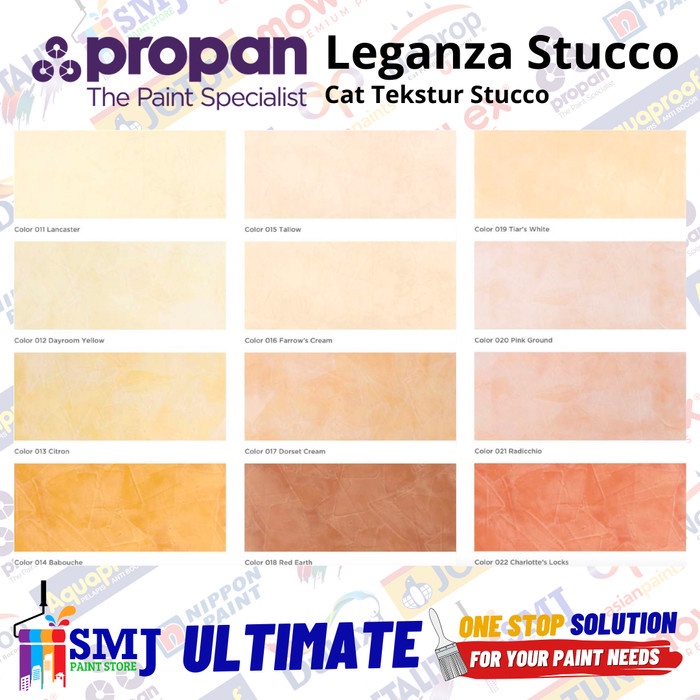 Cat Tembok Tekstur Motif Marmer Interior Propan Leganza Stucco Stc-240 1Kg -Gratisongkir