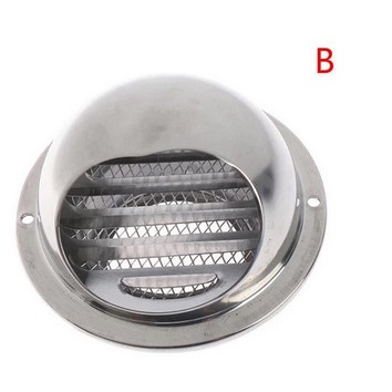 Stainless Steel Wall Air Vent Ducting Ventilation Exhaust -Gratisongkir