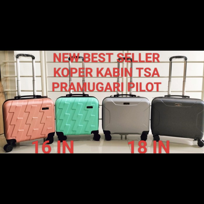 Koper Kabin Pramugari 16 Ini Fiber Polo Terlaris