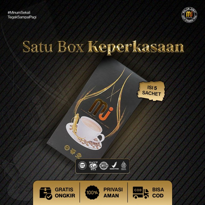 Lancar24- Kopi MJ (Malam Jumat) Kopi Stamina Pria