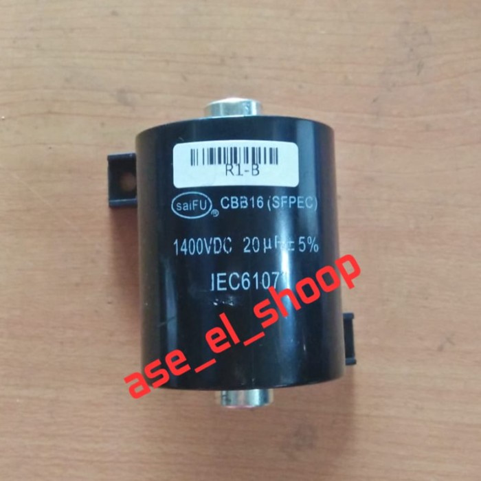 Kapasitor 20Uf 1400Vdc