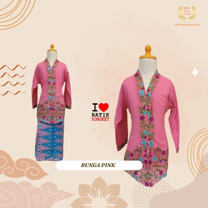 Terbaru.. Kebaya Anak Perempuan Modern Tk Sd Smp Encim Betawi Jakarta Ondel