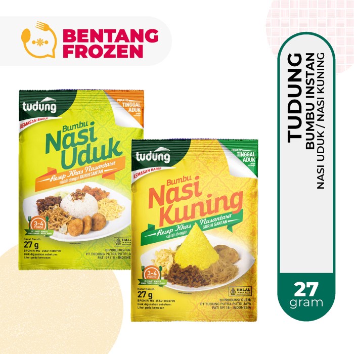 

FA968 Tudung Bumbu Instan Nasi Kuning/Nasi Uduk/ Nasi Goreng Resep Khas Nusantara GRATIS ONGKIR