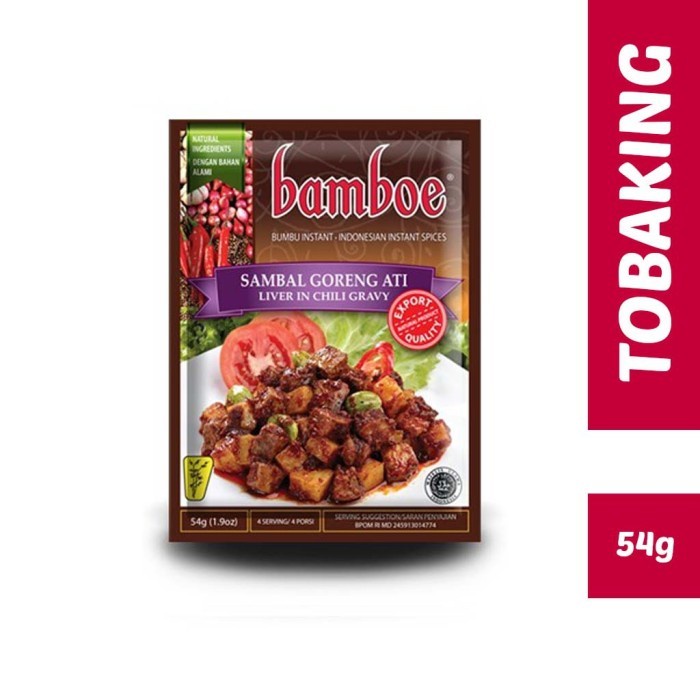 

ME820 Bamboe sambal goreng ati bumbu instan BIG SALE