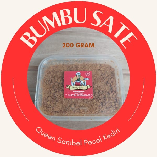 

FA528 BUMBU SATE INSTAN KHAS QUEEN SAMBAL 200gr NEW