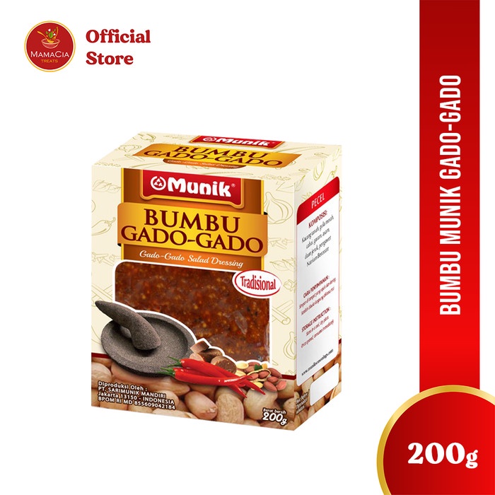 

RJ944 Bumbu Gado Gado MUNIK Instan 200gr OBRAL