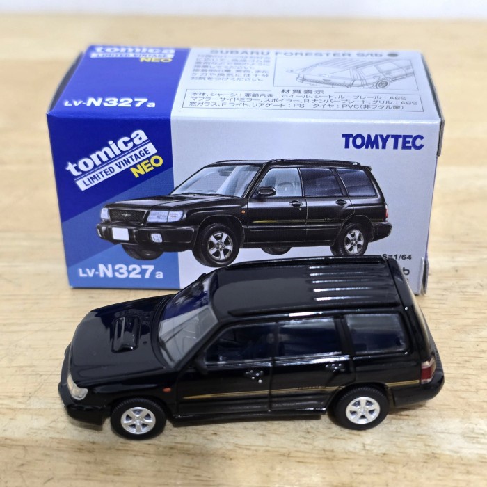 TLV SUBARU FORESTER STB LV N327A TOMICA LIMITED VINTAGE NEO HOBBY KOLEKSI MOBIL MAINAN MINI SCALE
