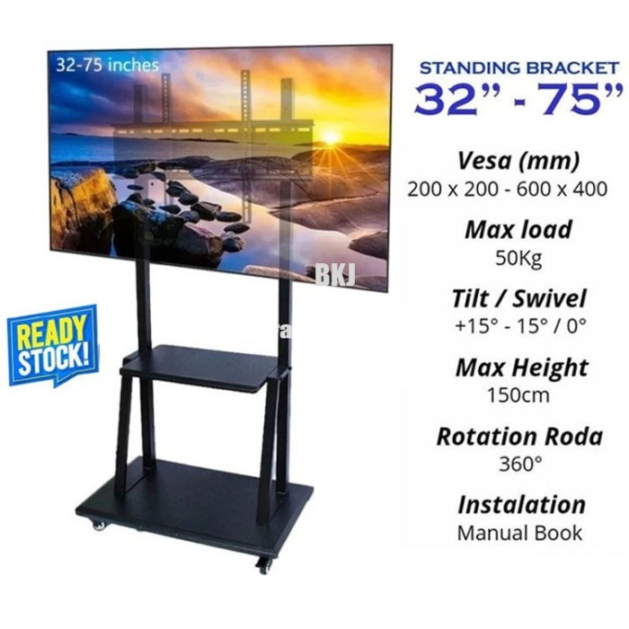 PREMIUM Standing Bracket TV 32"-65" inchi