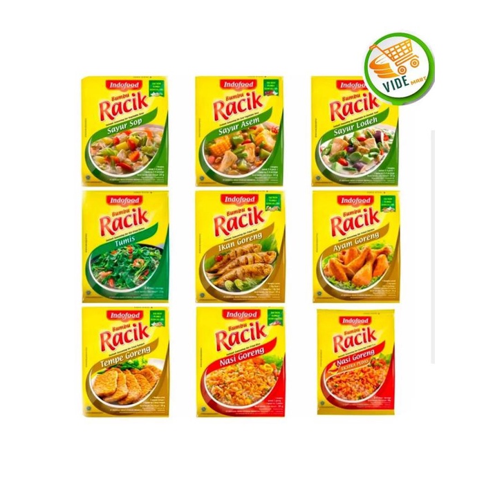 

HL654 INDOFOOD RACIK BUMBU INSTAN 20G ISI 5 BUNGKUS SALE
