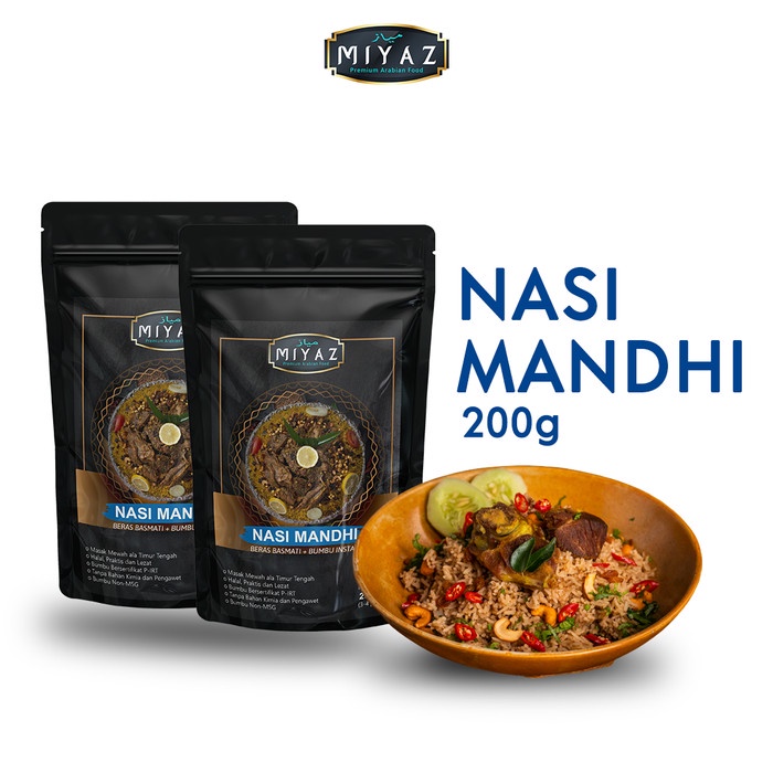 

GM532 Beras Basmati + Bumbu Nasi Mandhi Instan MIYAZ DISKON