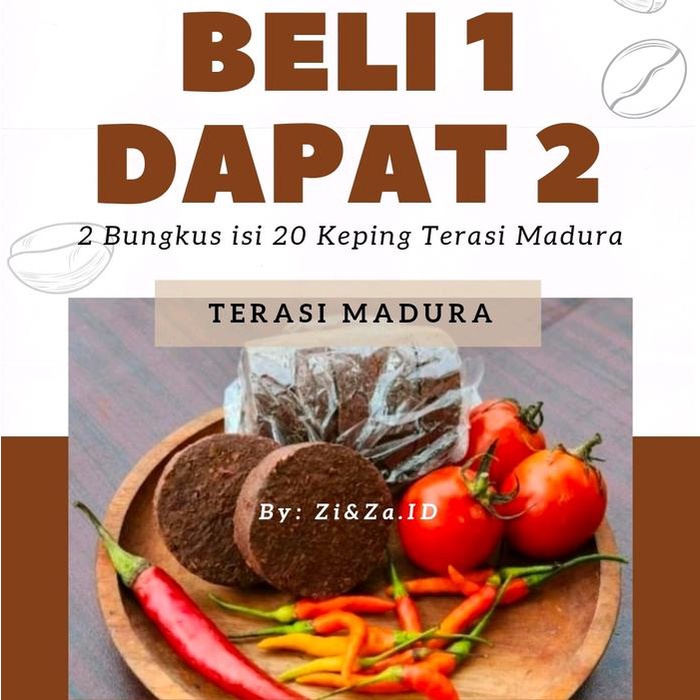 

ME564 Terasi Madura Legendaris 2 Bungkus isi 20 Keping Terasi Udang Rebon Pilihan Halal Bersih Tidak