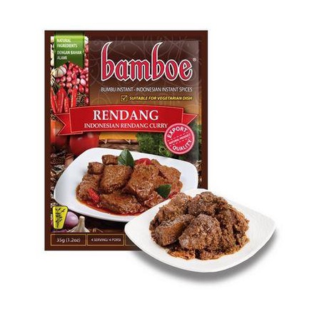 

UE945 Bumbu rendang instan bamboe 35 gram Untuk 4 Porsi SALE