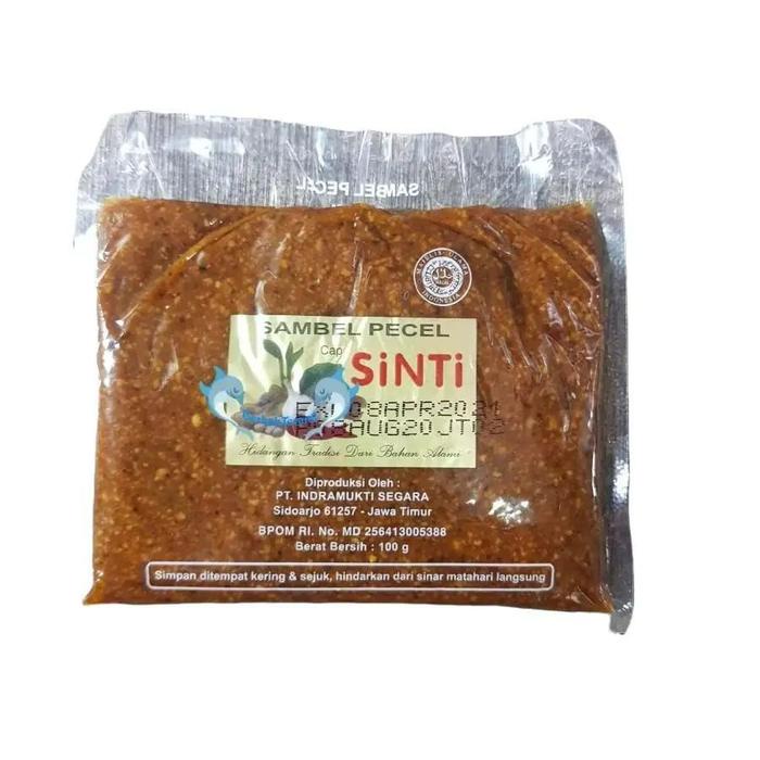 

TQ430 Bumbu Pecel Sinti Pedas Halal 100 Gram Sambel Ayam Instan NEW