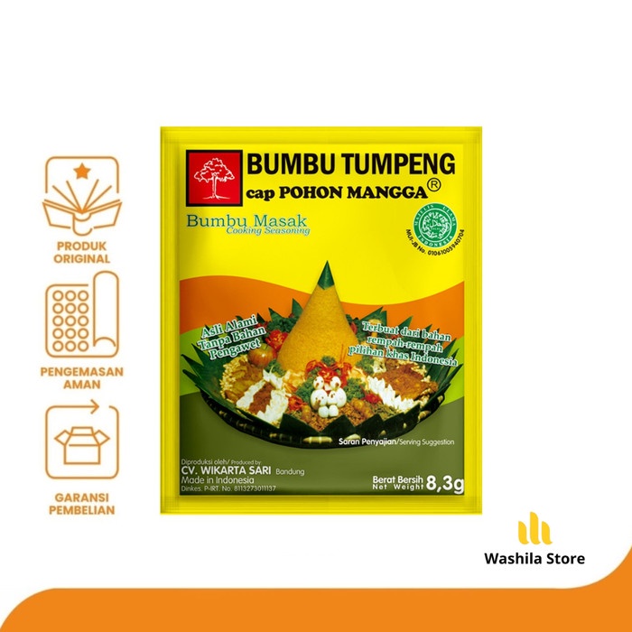

ED194 Bumbu Tumpeng Instan Kemasan Hemat - Bumbu Masak pohon Mangga STOK TERBATAS