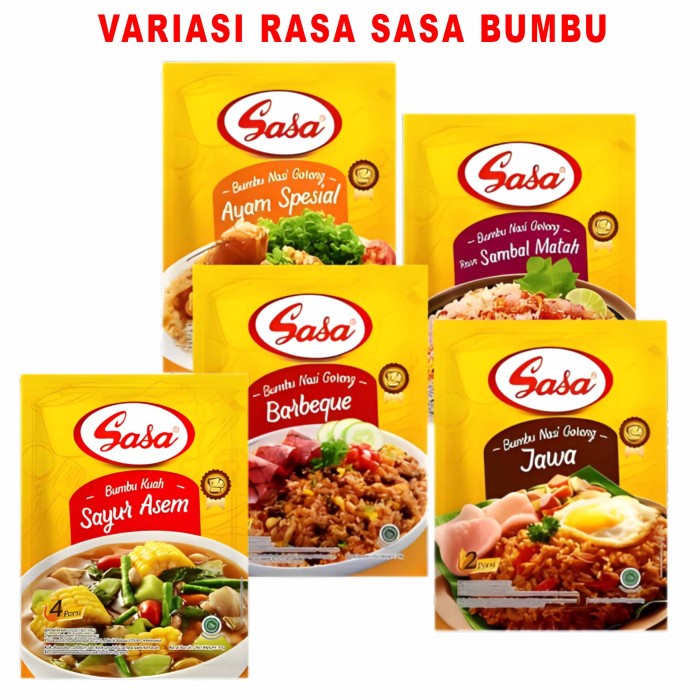 

LB808 Bumbu Masakan Instan * Sasa * Bumbu Praktis Serbaguna * Bumbu Varian Rasa PROMO