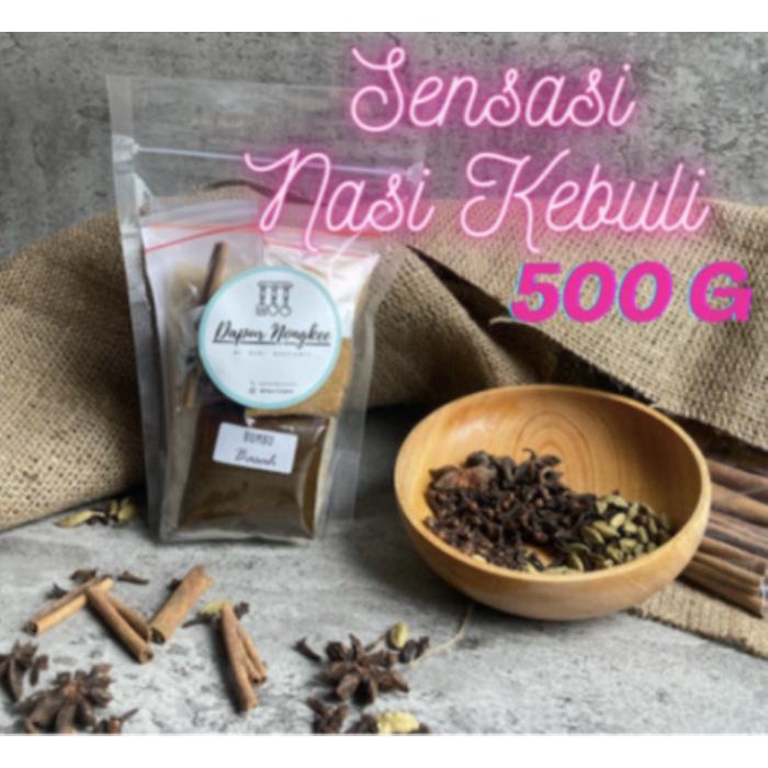 

SH985 Nasi Kebuli 500g Nasi Kebuli Instan Beras Basmati Premium Lengkap dengan Bumbu STOK TERBATAS