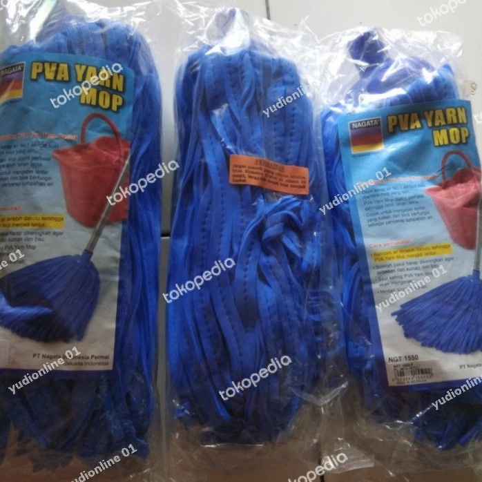 PREMIUM Kain Pel Refil Kanebo PVA YARN MOP 1550 Pel kanebo memiliki daya serap