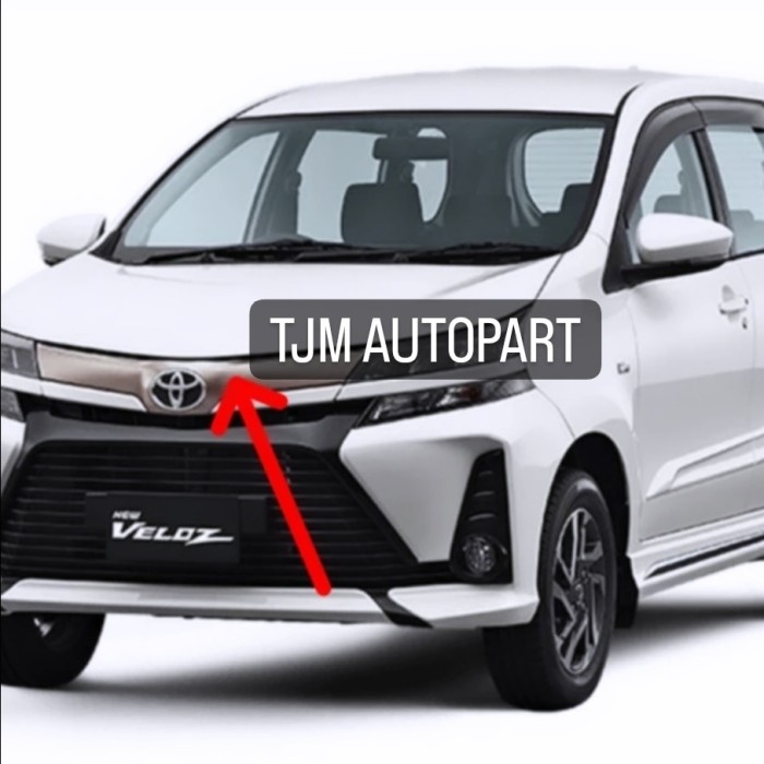 List Kap Mesin List Chrome Kap Mesin Avanza Veloz 2019/2021 Original