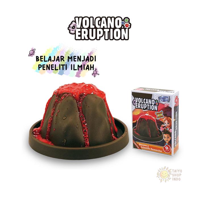 PREMIUM Mainan Anak Volcano Eruption Edukasi Sains Science Eksperimen