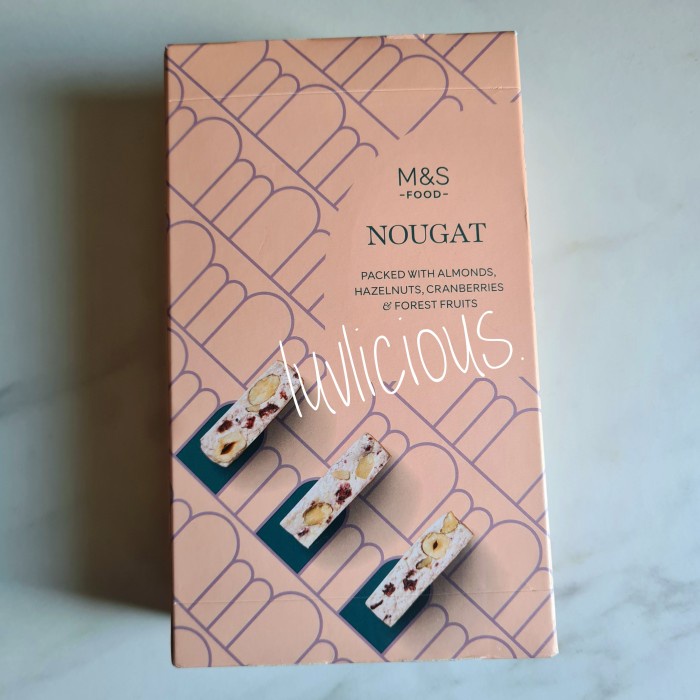 

M&S MARKS & AND SPENCER SOFT NOUGAT ALMONDS CRANBERRIES