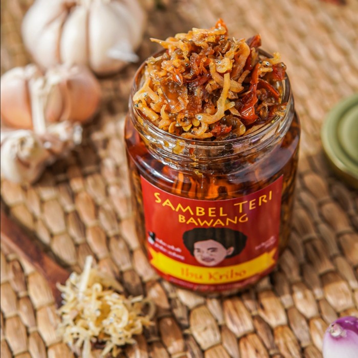 

Lezat- SAMBEL TERI BAWANG Sambal Ibu Kribo Khas Bogor