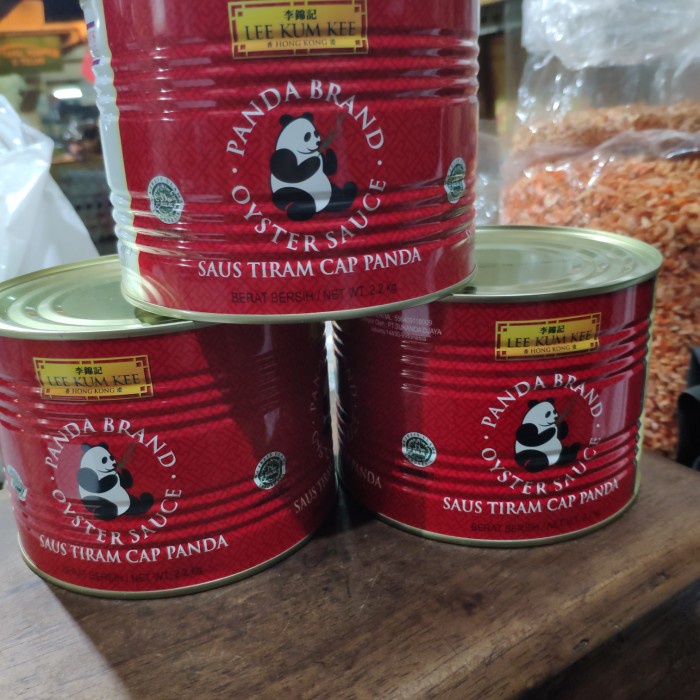 

Lezat- sause/saus tiram Lee kum kee kaleng /hawyu 2200/2.2kg/