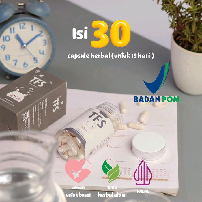 

TFS BPOM - ( isi 30 cpsl untuk 15 hari )