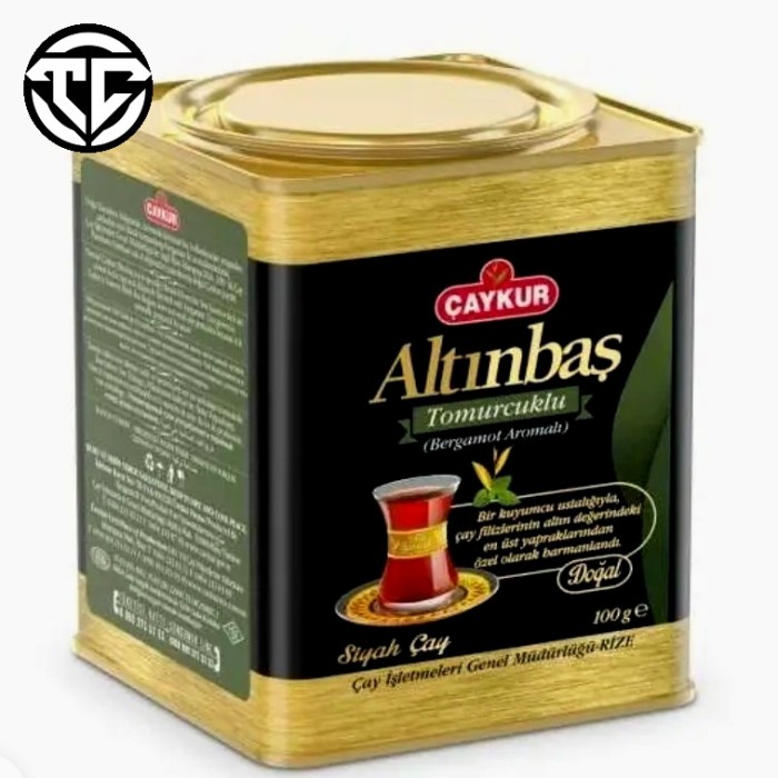 

PREMIUM TURKISH TEA ALTINBAS EARL GREY - TOMURCUK CAYKUR KALENG - TIN 100 G