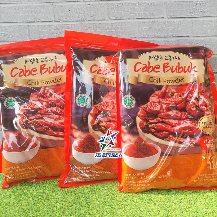 

Lezat- Gochugaru 1 KG - Bubuk Cabe Kasar / Halus Chili Powder Kasar Spices Serbuk Cabai