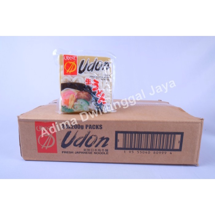 

Mie Udon Orient / Japanese Style Noodle 24x200gr - Karton