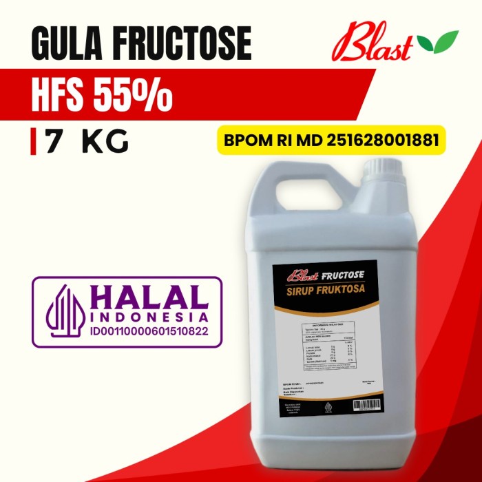 

Lezat- Premium Fructose (Gula Cair) - 7kg