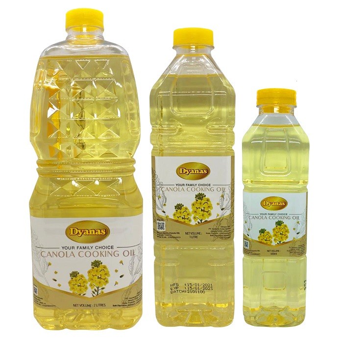 

Lezat- Minyak Goreng Dyanas Canola Oil 500ml