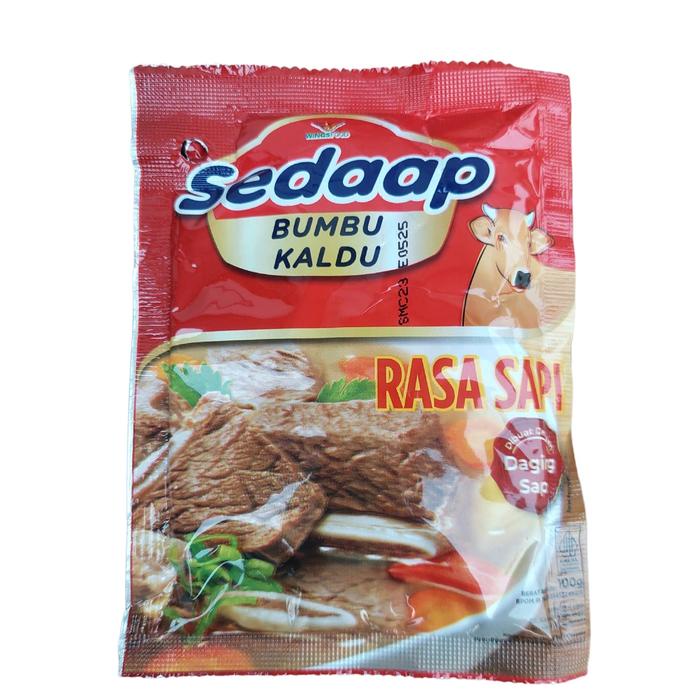 

Lezat- 8 pcs Bumbu kaldu Sedaap kemasan 100 gr