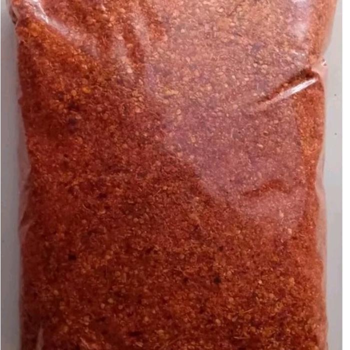 

Lezat- ( 1kg ) CABE BUBUK KASAR SEHATI PEDAS POLL