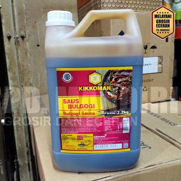 

Lezat- KIKKOMAN SAUS BULGOGI 2,2 KG