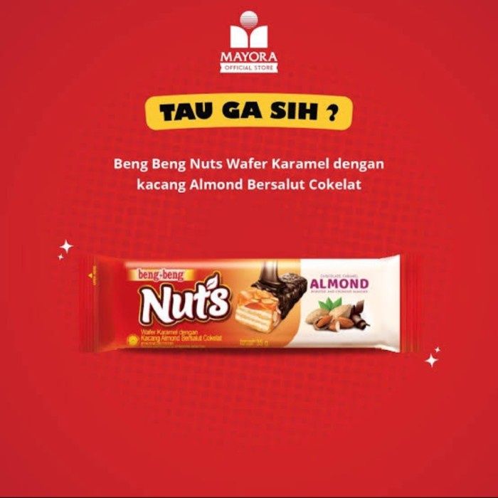 

BENG BENG NUTS ALMOND 35GR chocolate caramel