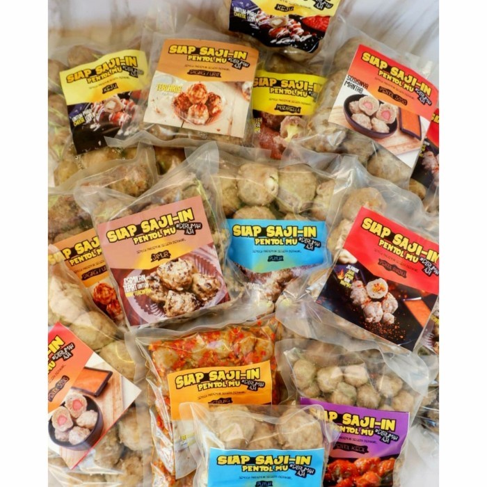 

(GoodSeller) pentol siap saji frozen food