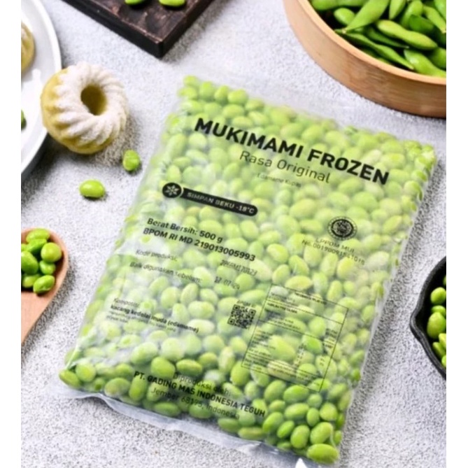 

Mukimami Frozen / Edamame Kupas Original 500gr - Brothermeatshop