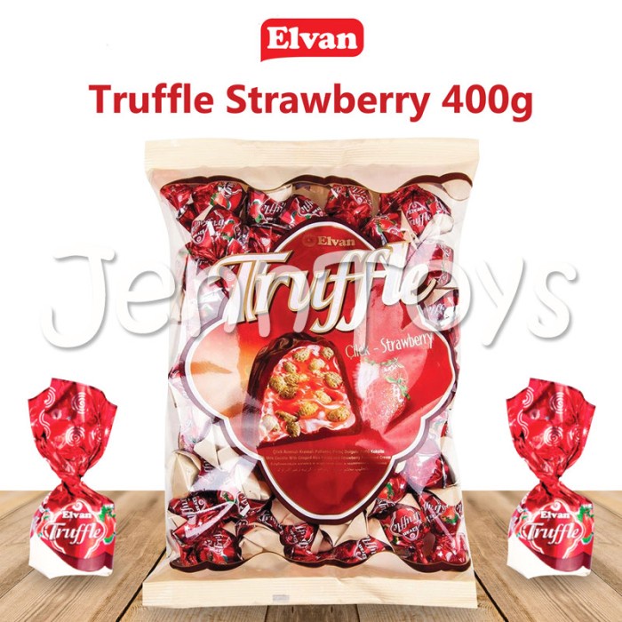 

ELVAN TRUFFLE 400 gr Chocolate Coklat Arab/Turki Asli Oleh-oleh Haji Umroh