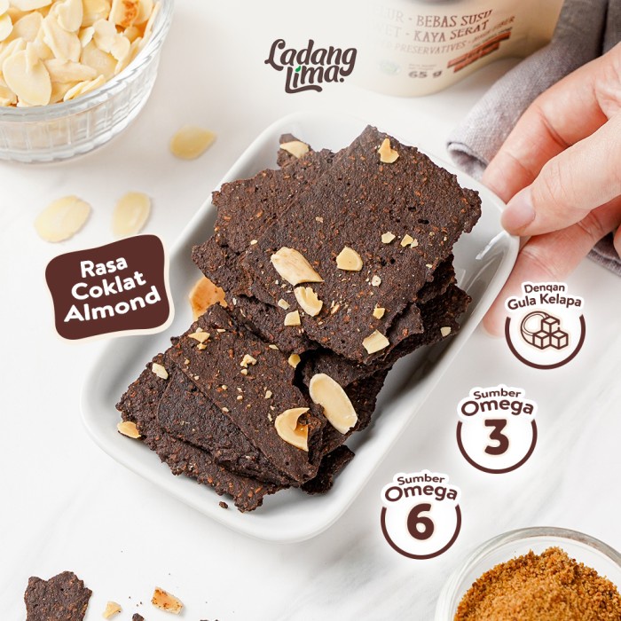 

3 pcs Blackthins Mini Bites - Ladang Lima Gluten Free Cookies Snack
