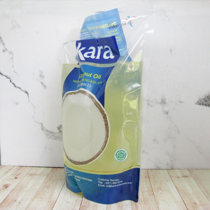 

Lezat- Kara Minyak Kelapa / Kara Coconut Oil 100% Murni Kemasan 2 Liter