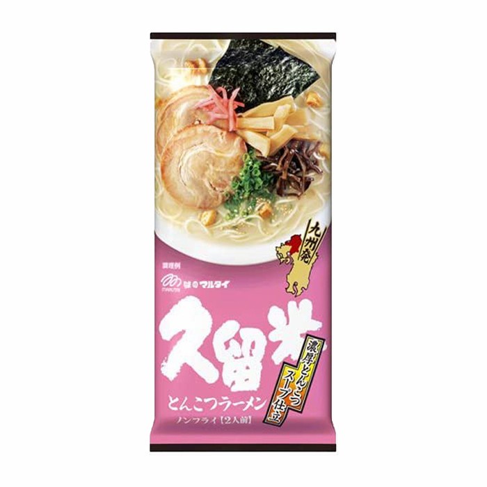 

Marutai Kurume Noko Tonkotsu Ramen / Mie Ramen Tonkatsu Kurume 194 Gr