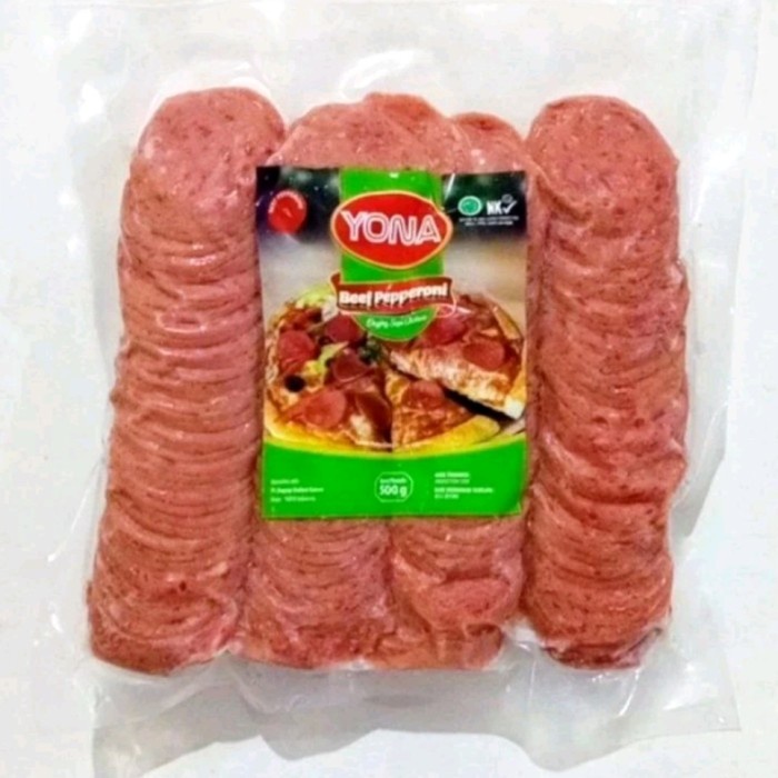 

Lezat- YONA Beef Pepperoni 500 gr