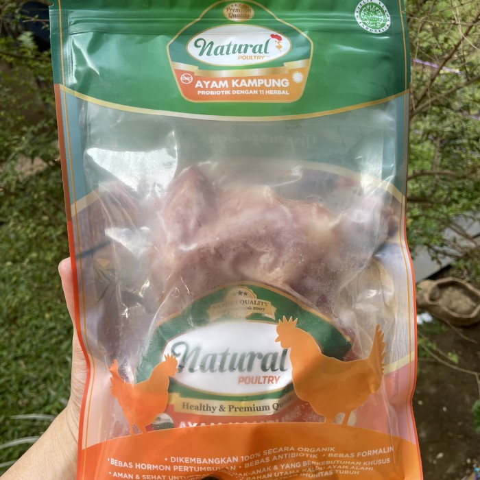 

Lezat- NATURAL POULTRY paha ayam kampung parting bone in 300 gr