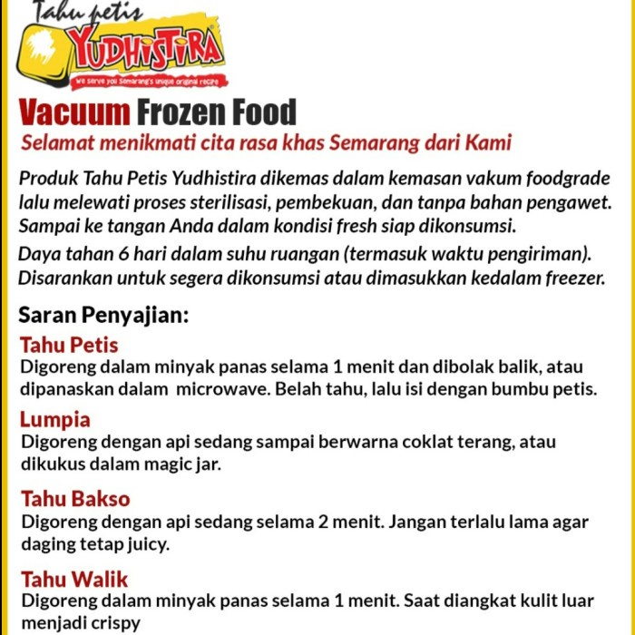 

Lezat- Tahu Bakso Semarang