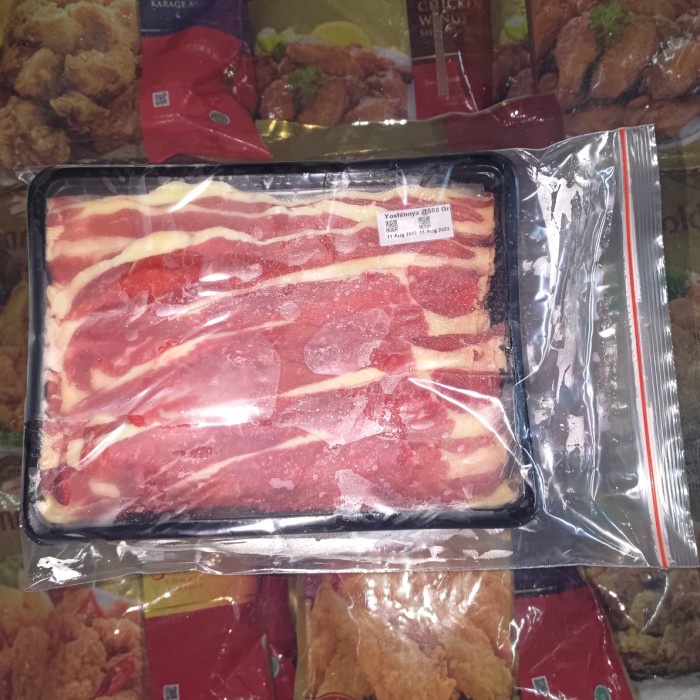 

Lezat- Daging slice sapi Yoshinoya 500 gr